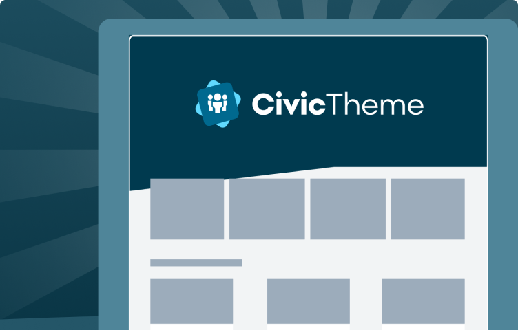 Screenshot of CivicTheme